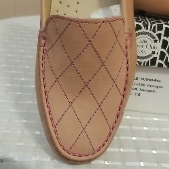 Rose/Nude Driver Club USA, Driving Moccasins. - Picture 6 of 7